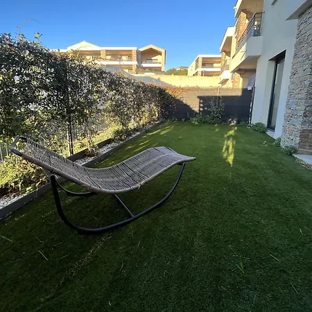شقة Agreable T2 Avec Jardin 4 Personnes *